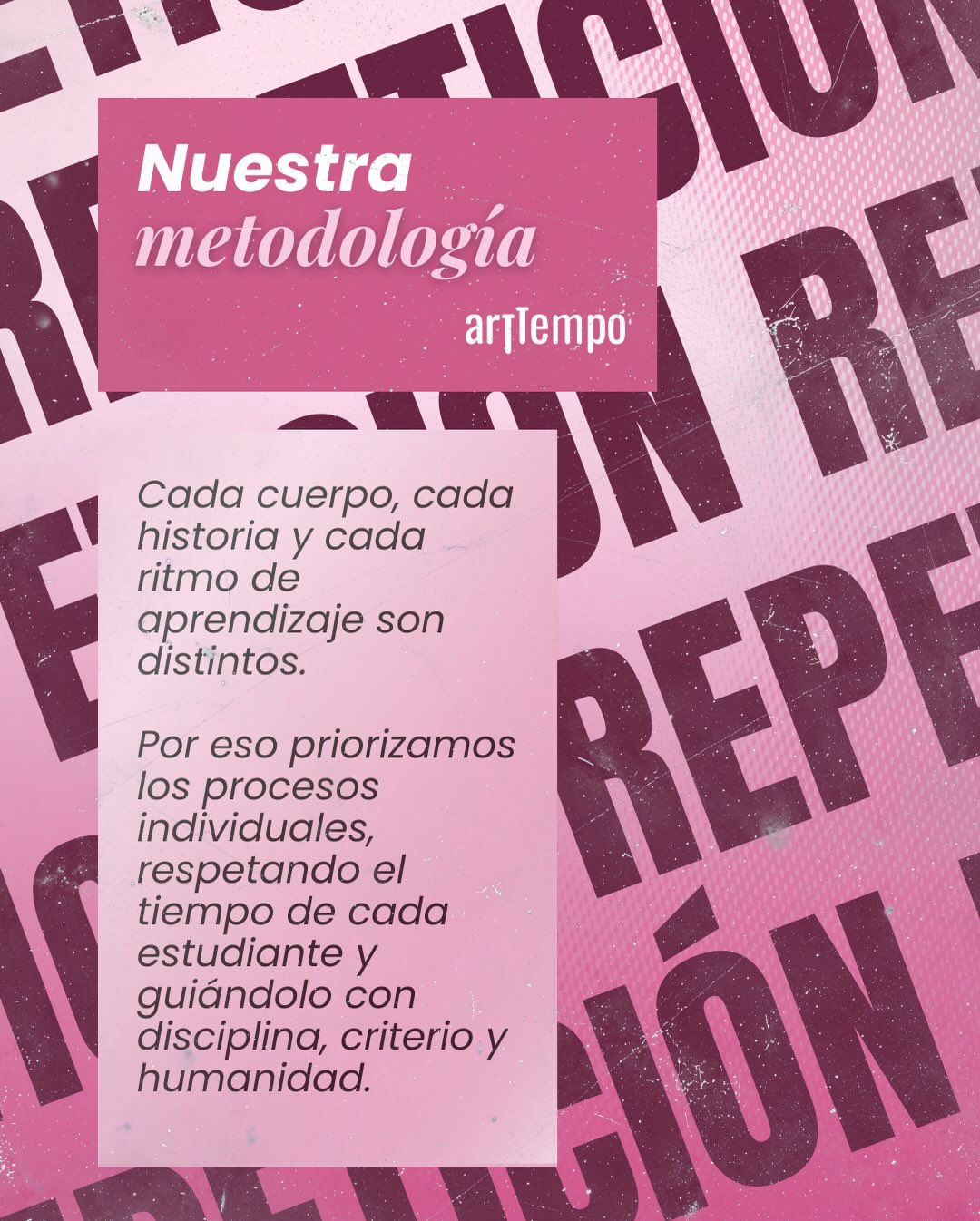 Metodología Arttempo